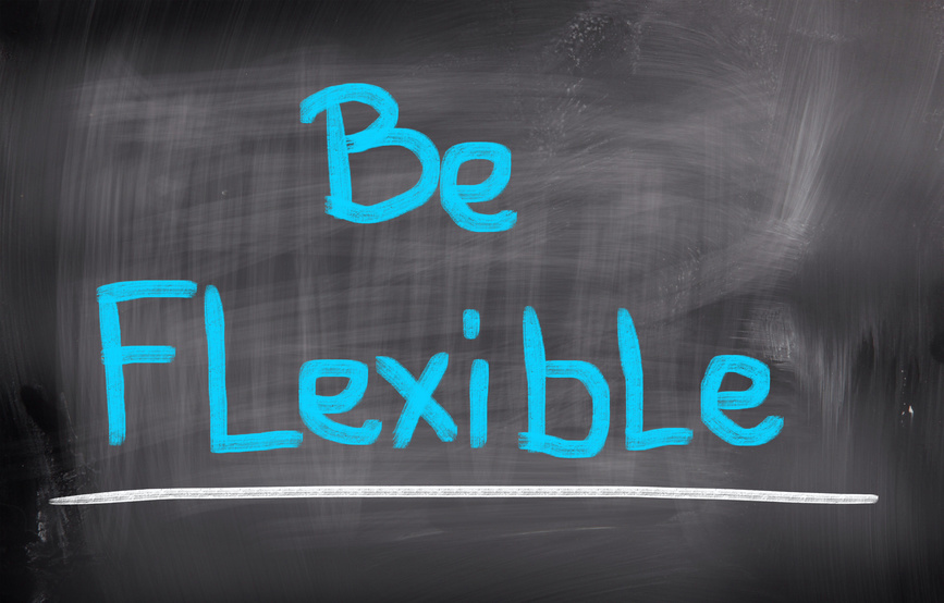 Be Flexible Concept